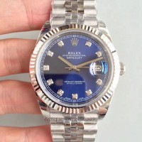 Réplique montre Datejust II 126334 Cadran Bleu En Acier Inoxydable 41MM