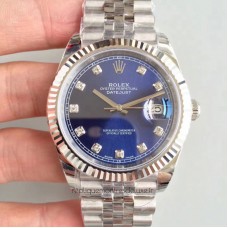 Réplique montre Datejust II 126334 Cadran Bleu En Acier Inoxydable 41MM