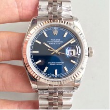 Réplique montre Datejust II 126334 Cadran Bleu En Acier Inoxydable 41MM