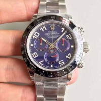 Réplique montre Daytona Cosmograph 116500LN cadran bleu en acier inoxydable