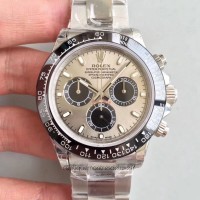 Réplique montre Daytona Cosmograph 116500LN cadran argenté en acier inoxydable