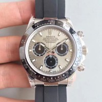 Réplique montre Daytona Cosmograph 116519LN cadran argenté en acier inoxydable