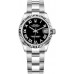 Réplique Rolex Datejust 31 Rolesor Blanc Cadran Noir Brillant m278274-0001