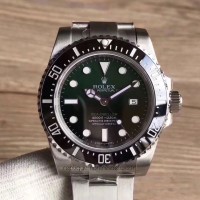 Réplique montre Sea-Dweller 126600 cadran vert en acier inoxydable 50ème anniversaire