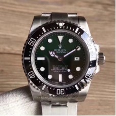 Réplique montre Sea-Dweller 126600 cadran vert en acier inoxydable 50ème anniversaire