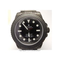 Réplique montre Submariner 114060 Pro Hunter PVD cadran noir