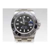 Réplique montre Submariner Date 116610LN Cadran Noir En Acier Inoxydable