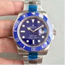 Réplique montre Submariner Date 116619LB Cadran Bleu En Acier Inoxydable