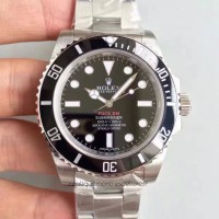 Réplique montre Submariner FUCK EM 114060 cadran noir en acier inoxydable