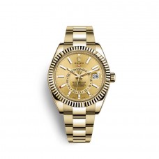 Réplique Montre Rolex Sky-Dweller or jaune 18 carats M326938-0003