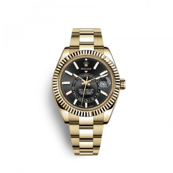 Réplique Montre Rolex Sky-Dweller or jaune 18 carats M326938-0004