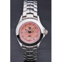 Tag Heuer Link Montre pour dames à cadran rose