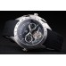 Tag Heuer SLR Lunette tachymétrique Cadran noir Tourbillon bracelet caoutchouc noir