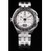 Tag Heuer Swiss SLR Lunette de tachymètre en acier inoxydable Cadran blanc