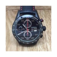 Réplique Tag Heuer Carrera Calibre 1887 CAR2A80. FC6237 PVD Cadran noir