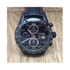 Réplique Tag Heuer Carrera Calibre 1887 CAR2A80. FC6237 PVD Cadran noir