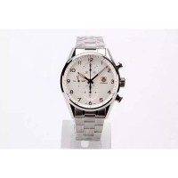 Réplique Tag Heuer Carrera Calibre 1887 Stainless Steel White Dial 1887 