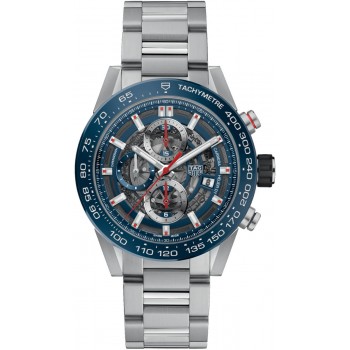 Réplique Montre Tag Heuer Carrera Squelette Cadran Automatique Homme Chronographe CAR201T.BA0766