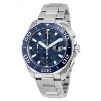 Réplique Montre Tag Heuer Aquaracer Cadran Bleu Chronographe Automatique CAY211B.BA0927