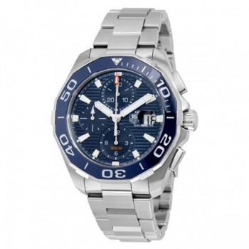 Réplique Montre Tag Heuer Aquaracer Cadran Bleu Chronographe Automatique CAY211B.BA0927