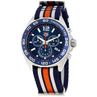 Réplique Montre Tag Heuer Formule 1 Chronographe Bleu CAZ1014.FC8196