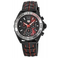 Réplique Montre Tag Heuer Formula 1 chronographe pour homme avec cadran opalin noir CAZ1019.FT8027