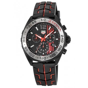 Réplique Montre Tag Heuer Formula 1 chronographe pour homme avec cadran opalin noir CAZ1019.FT8027