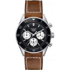 Réplique Montre Tag Heuer Heritage Cadran Noir Chronographe Homme CBE2110.FC8226