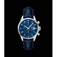 Tag Heuer Carrera Calibre 16 Chronographe Automatique Cadran Bleu Montre Réplique Homme