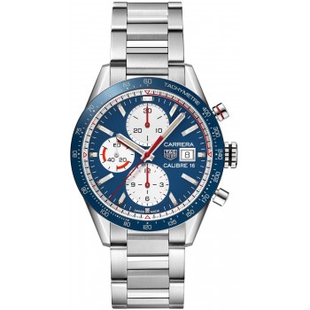 Réplique Montre Tag Heuer Carrera Calibre 16 Automatique Vintage Chronographe CV201AR.BA0715