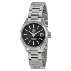 Réplique Montre Tag Heuer Carrera Automatique Cadran Noir Femme WAR2410.BA0776