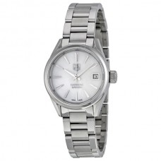 Réplique Montre Tag Heuer Carrera Automatique Cadran Blanc Nacre Femme WAR2411.BA0776