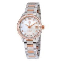 Réplique Montre Tag Heuer Carrera Femme Cadran Nacre WAR2453.BD0777