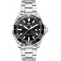 Réplique Montre Tag Heuer Aquaracer 300M Quartz Cadran Noir Homme WAY101A.BA0746