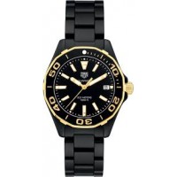 Réplique Montre Tag Heuer Aquaracer Cadran Noir Céramique Femme WAY1321.BH0743