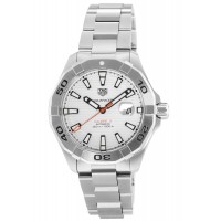 Réplique Montre Tag Heuer Aquaracer Cadran Blanc Automatique Homme Acier Inoxydable WAY2013.BA0927