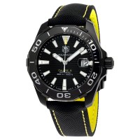 Réplique Montre Tag Heuer Aquaracer Automatique Cadran Noir WAY218A.FC6362