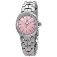 Réplique Montre Tag Heuer Link Femme Cadran Nacre Rose WBC1317.BA0600