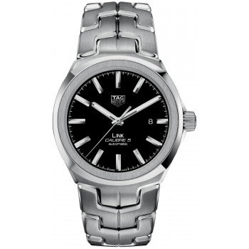 Réplique Montre Tag Heuer Link Automatique Cadran Noir Homme WBC2110.BA0603