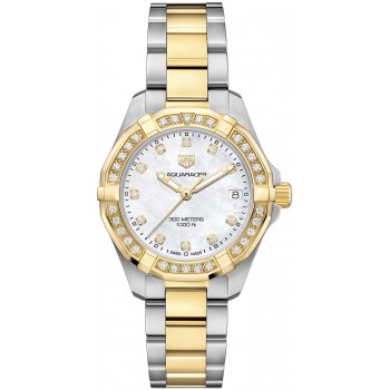 Réplique Montre Tag Heuer Aquaracer Quartz Dames 32mm Femme WBD1323.BB0320