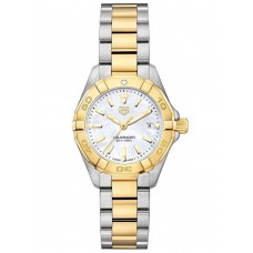 Réplique Montre Tag Heuer Aquaracer Femme Cadran Blanc Nacre WBD1420.BB0321