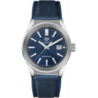 Réplique Montre Tag Heuer Carrera de taille moyenne à cadran bleu WBG1310.FT6115