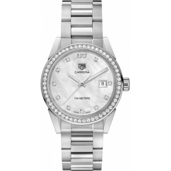 Réplique Montre Tag Heuer Carrera Femme Quartz WBG1315.BA0758